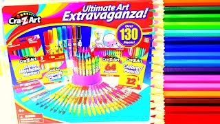 MEGA KIT DE ACTIVIDADES PARA NIÑOS CraZArt Extravaganza 130 PiezasMundodejuguetes [upl. by Kulsrud]