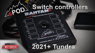 sPOD Switch Controller Kits for the for 2022 Tundra [upl. by Iphagenia]