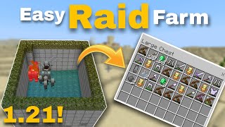 Raid Farm Minecraft Bedrock 121 Tutorial MCPEXboxPS4Nintendo SwitchWindows10 [upl. by Anoyi]