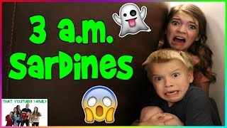 SARDiNES Hide And Seek At Night That YouTub3 Family Family Channel [upl. by Sedgewake]