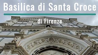 Basilica di Santa Croce di Firenze  Basilica of Santa Croce in Florence florence 4k foryou [upl. by Nycila168]