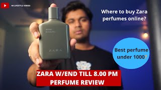 Zara weekend till 8 pm perfume review  Best perfumes under 1000 in India  Perfumes for men [upl. by Gapin12]