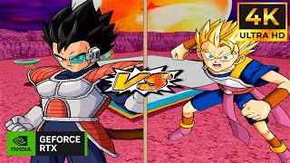 Dragon Ball Budokai Tenkaichi 4 Tarble vs Cabba [upl. by Lerrud]