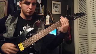 UPON A BURNING BODY  BMF GUITAR COVER WITH SOLO [upl. by Norret]