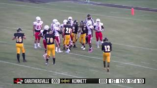 Caruthersville vs Kennett 91418 [upl. by Naejarual]