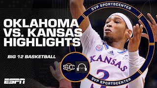 Oklahoma Sooners vs Kansas Jayhawks Highlights  SC with SVP [upl. by Nnylrebma361]