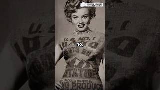 Marilyn Monroes epic potato sack photoshoot viralvideo history facts fashion movie mostfamous [upl. by Tung]