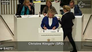 Notwendige Änderungen Krankenhausreform im Vermittlungsausschuss herbeiführen  Christine Klingohr [upl. by Creamer940]