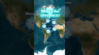 🌪️ Hurricanes Tornadoes Typhoons Cyclones amp Monsoons 🌧️ What’s the Difference [upl. by Naitirb]