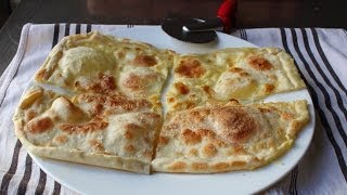 Focaccia di Recco  Rustic CheeseFilled Italian Flatbread [upl. by Heng]