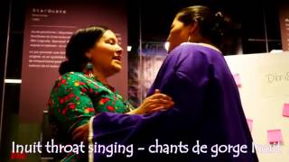 Katajjaq  Inuit throat singing  Chant de gorge Inuit [upl. by Roarke264]