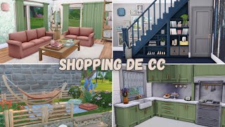 Shopping de CC de meubles 👀 pack IKEA salons cuisine escalier jardin [upl. by Stockmon]