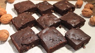 Walnut Brownies without Oven by Chef Hafsa  Best Brownies Hafsas Kitchen [upl. by Aym133]