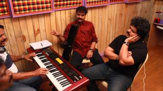 Kanniyum Kaalayum Sema Kadhal Song Composing  2 [upl. by Enyawal]