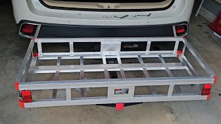 Vevor Cargo Carrier Rack for Receiver Hitch [upl. by Jodoin]