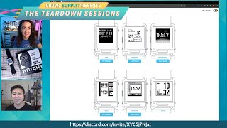 Teardown Session 4 Epaper and open source smart watches with Wailun from Watchy [upl. by Nataline]