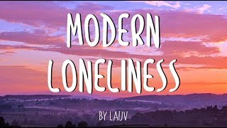 Lauv  Modern Loneliness Acoustic Lyrics [upl. by Belshin]