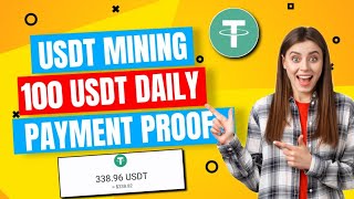 New USDT Mining Site Today 🔥  Make Money Online 🤑  USDT Mining App  37 CashOut ✅  Passive Earn [upl. by Alarick]