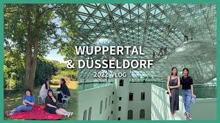 독일 VLOG 🇩🇪  2022 6월 Wuppertal🚟 amp Düsseldorf🏙  K21 미술관🖼️  MG 한식파티🍖  선풍기 구입  🍉화채  잘먹고 잘 돌아다니기🥄 [upl. by Sharyl84]