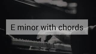 e minor chord Njprasanna chords musictheoryscalekeyboard [upl. by Asirrac536]