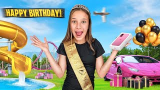 OLIVIAS 14th BIRTHDAY 🥳 BIGGEST SURPRISE PRESENT EVER [upl. by Berkman]