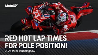 The INTENSE last 5 mins of MotoGP™ Q2 🔥  2024 EmiliaRomagnaGP [upl. by Rieger]