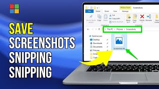 How To Automatically Save Screenshots on Windows in 2024  Updated Guide [upl. by Nosloc]