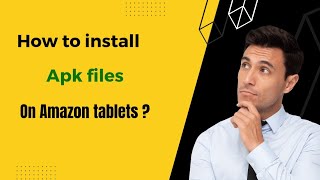 How to Install apk files on amazon fire tablets [upl. by Akehs]