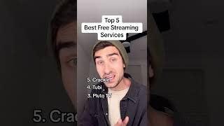 Top 5 Best Free Streaming Services [upl. by Lianne86]