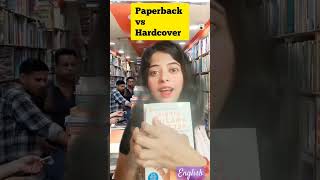 Hardcover 🆚 PaperbackVocabulary development shorts ytshorts english [upl. by Trubow907]