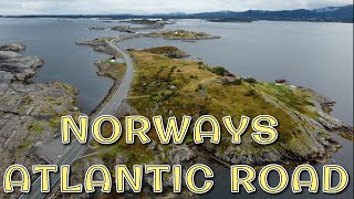 NORWAY MOTROHOME ROAD TRIP PT 6 NORWAYS AMAZING ATLANTIC ROAD [upl. by Analart432]