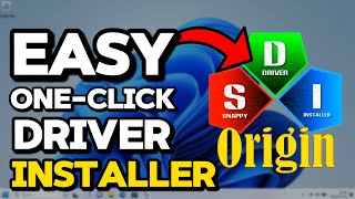 How to EASILY Install or Update Drivers on Windows Snappy Driver Installer Origin [upl. by Eliza]