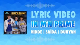 HIDDE  SAÏDA  DUNYAH  IN MN PRIME 🚀 OFFICIAL LYRIC VIDEO  JUNIOR SONGFESTIVAL 2024 🇳🇱 [upl. by Lexis]