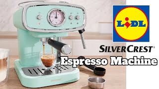 Lidl Espresso Machine amp Coffee Grinder [upl. by Artsa119]