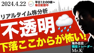 【警戒】急落相場はここからが恐ろしい！一番資産が飛ぶのは次の１週間です【荒波警報】 [upl. by Shih786]