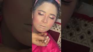 Party makeup tutorialshortvideo shortviral makeuptutorial mayastudio [upl. by Efram]