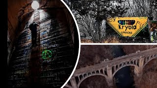 Inside look into NJs 2 Abandoned Graffiti art filled Viaducts [upl. by Danit472]