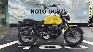 2024 New Moto Guzzi V7 Stone Ten  Rival To The Harley Davidson Iron 883 [upl. by Ailet]