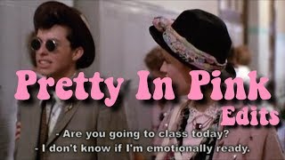 Pretty In Pink EDITS  80s BEST INSTAGRAM EDITS [upl. by Lacee]