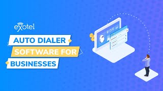 Automate Manual Dialing  Improve Agent Productivity With Auto Dialer  Exotel [upl. by Imelida]