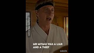 Daniel Glazing Miyagi 💀 cobrakai karatefilm karatekid cobrakaiseason6 martialartsfilm edit [upl. by Tunnell]