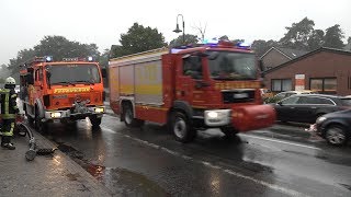 Starkregenfront zieht über den Landkreis Oldenburg [upl. by Farrow]