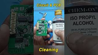 PCB Board Cleaner  Circuit clean pcb circuit waterdamagerepair cleaning isopropylalcohol [upl. by Crosby]