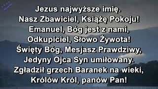 Jezus  najwyższe Imię [upl. by Intruoc]