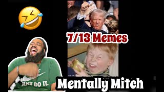 Mentally Mitch  July 13th Rally Attack Memes  REACTION [upl. by Ellehc453]