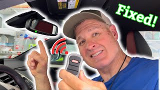 Car Not Connecting To Garage Remote Homelink Fix [upl. by Roer714]