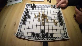 Hnefatafl  Wikinger Spiel  kurz vorgestellt [upl. by Willmert]