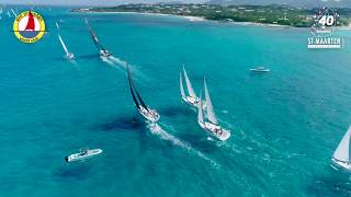 St Maarten Heineken Regatta 2020  Racing day 2 [upl. by Aiuoqes]