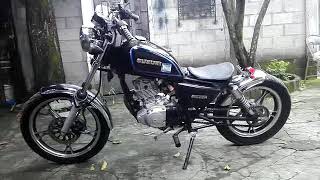 Suzuki GN 125 Bobber [upl. by Naval]