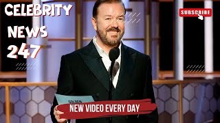 Ricky Gervais a Golden Globes noshow as he wins award after saying he wouldnt [upl. by Lukas772]